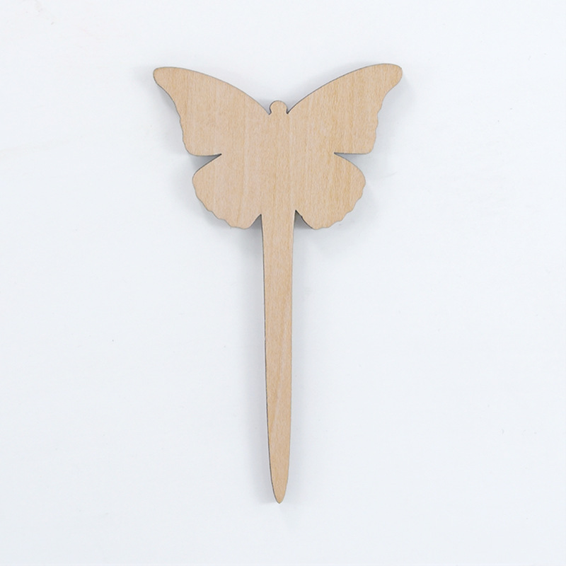 Lisslune | Plant labels made of wood for garden and balcony – Rewritable labels for herbs and plants