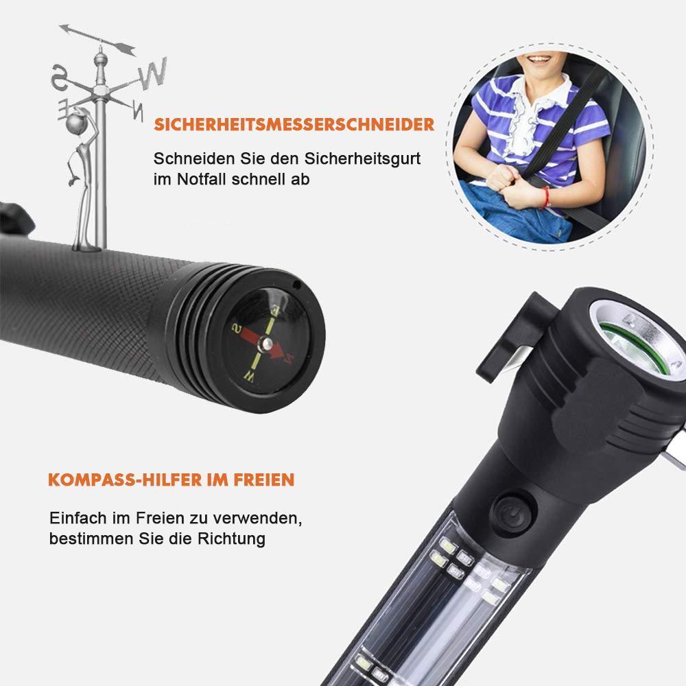 Lisslune | 9-in-1 Multifunction Safety Hammer