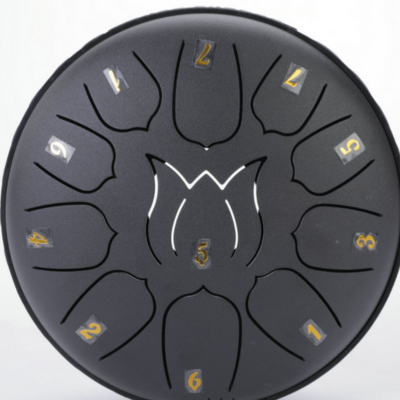 Lisslune | EchoDrum – Steel Tongue Drum for Meditation, Yoga, and Relaxation