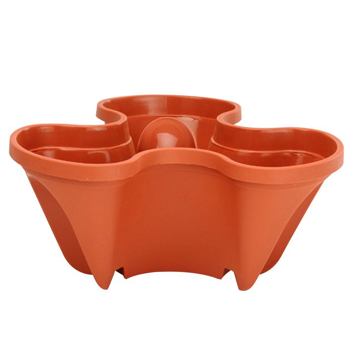 Lisslune | Stackable Plant Tower for Herbs and Vegetables – Vertical Garden Plant Pots for Indoor and Outdoor