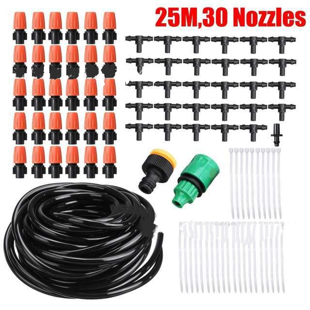 Lisslune | Automatic Irrigation System Set – Drip Irrigation for Garden Plants