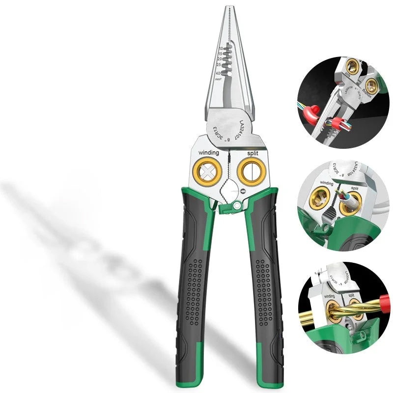 Lisslune | 7 in 1 super easy multifunctional wire stripping pliers