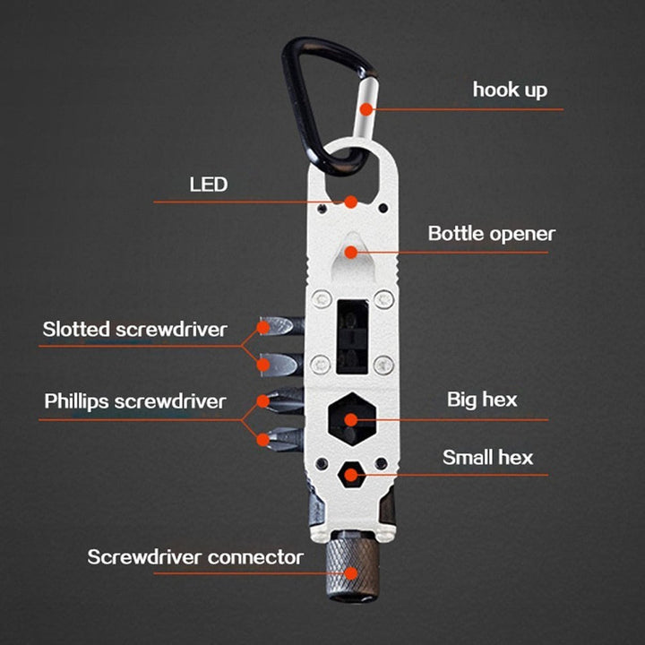 Lisslune | Adjustable Mini Camping Screwdriver