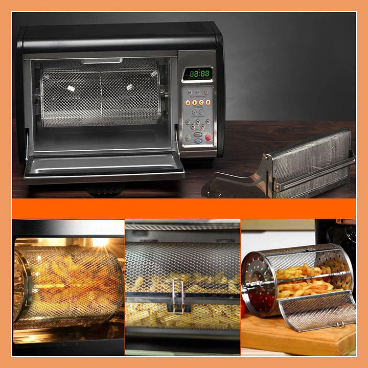 Lisslune | Stainless Steel Rotating Grill