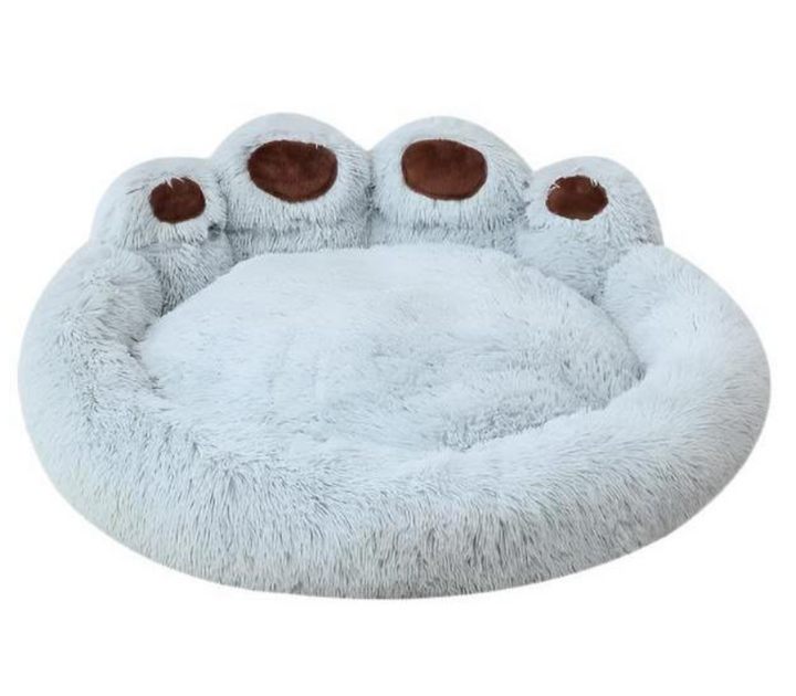 Lisslune | Washable Pet Bed CozyPaw with Paw-Shaped Design