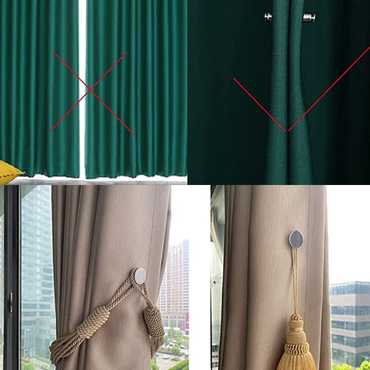 Lisslune | Metal buckles for curtains (3 pieces)