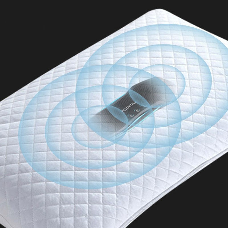 Lisslune | Portable & Rechargeable Under-Pillow Bluetooth Speaker, with HD Microphone, Timing System and Night Light, for Rest, Driving and More