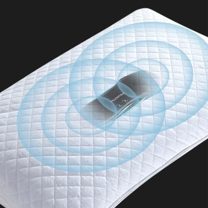 Lisslune | Portable & Rechargeable Under-Pillow Bluetooth Speaker, with HD Microphone, Timing System and Night Light, for Rest, Driving and More