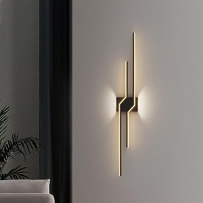 Lisslune | Lines Creative LED Modern Minimalist Wall Lamp Decorative Wall Lights Lighting