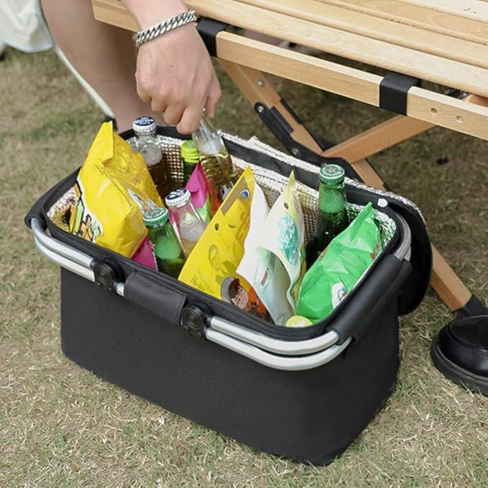 Lisslune | Collapsible Leakproof Picnic Basket