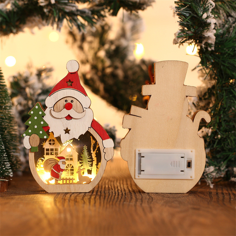Lisslune | LED Christmas lighting made of wood