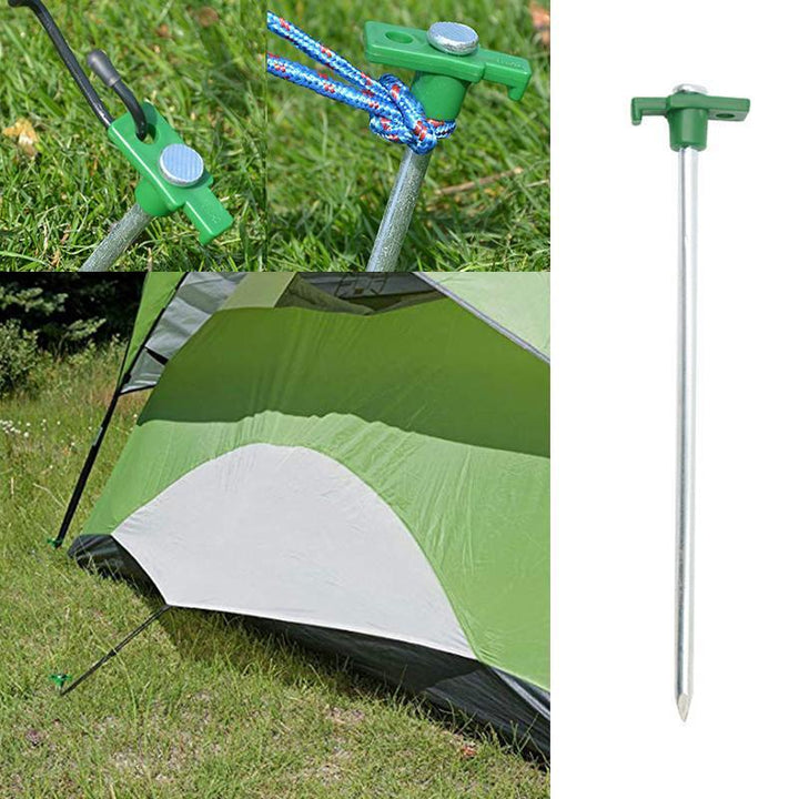 Lisslune | Steel Stable Pegs for Tent Securing