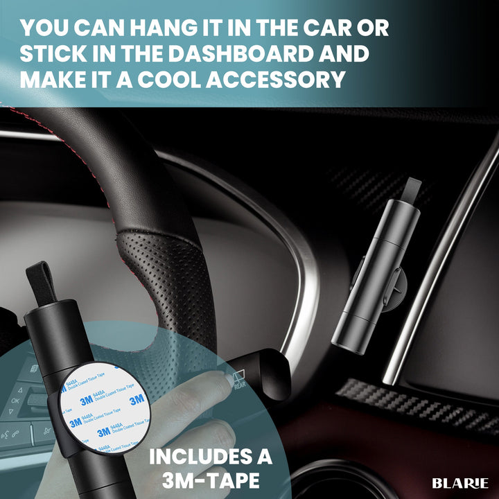 Lisslune | Car Safety Hammer – Essential Auto Escape Tool & Window Breaker for Emergency Situations