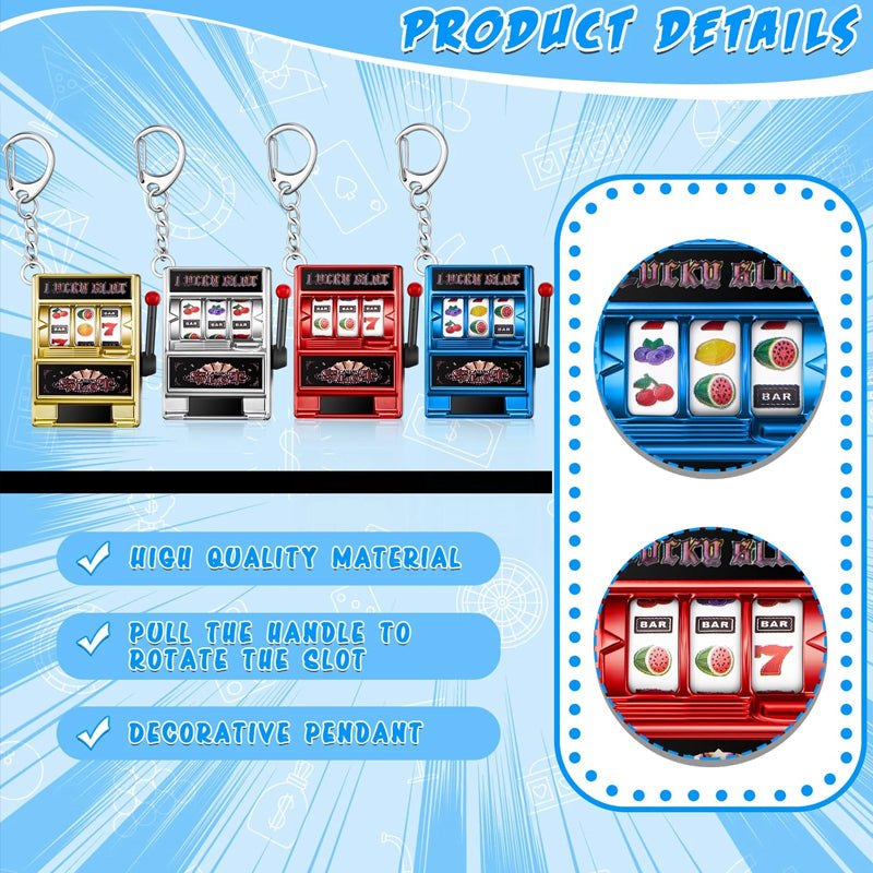 Lisslune | Keychain designed as a slot machine