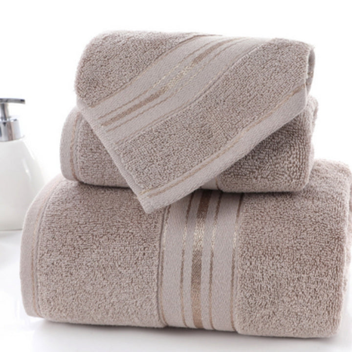 Lisslune | LuxeCloud Egyptian Cotton Towel Set for Soft Comfort