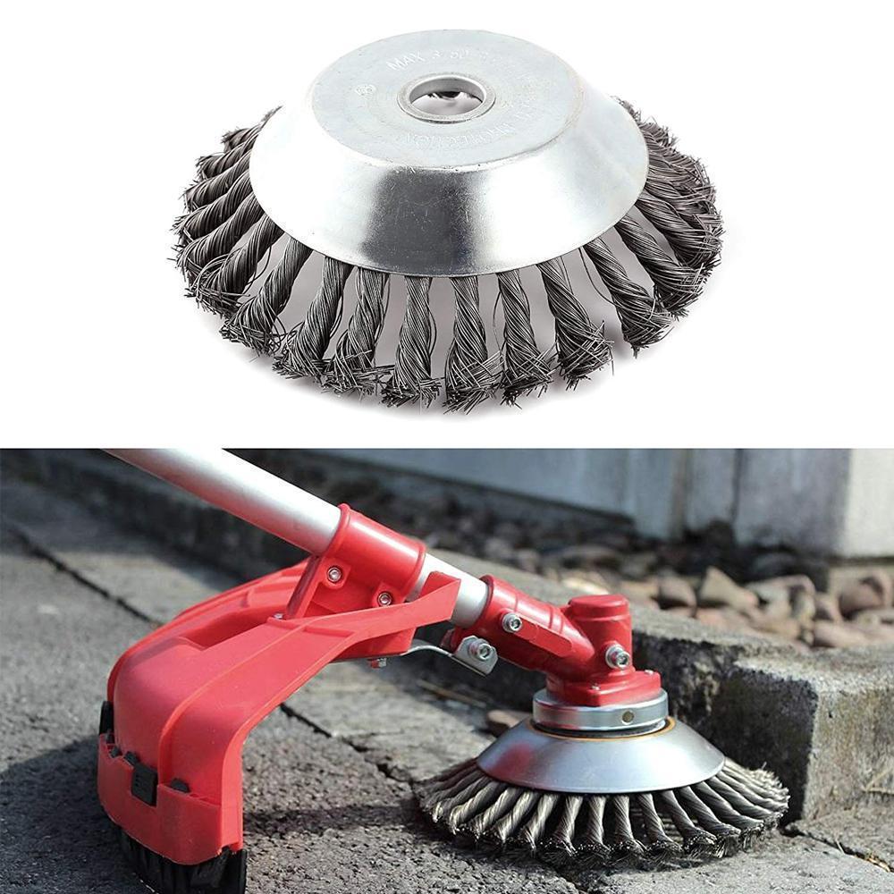 Lisslune | Weed brush for garden cleaner