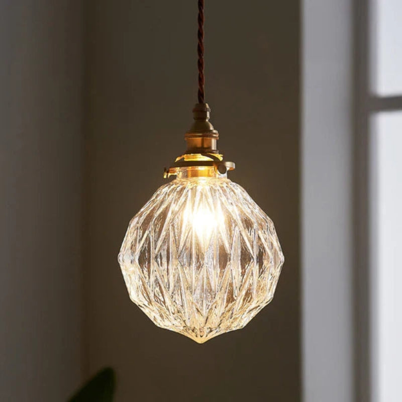 Lisslune | ClearGlow Glass Pendant Light