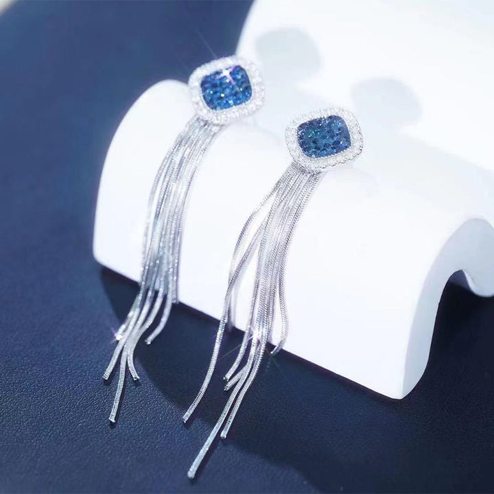 Lisslune | Long Tassel Earrings