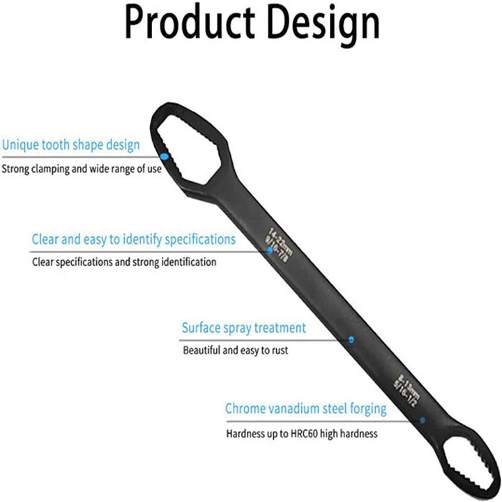 Lisslune | Universal Double Socket Wrench