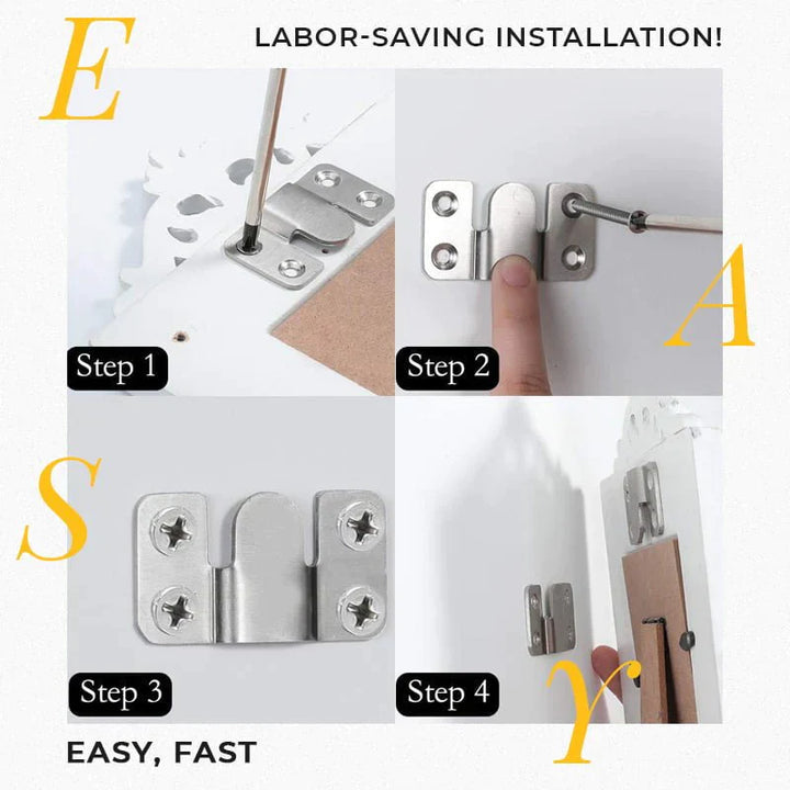 Lisslune | Stainless Steel Interlock Hanging Buckle