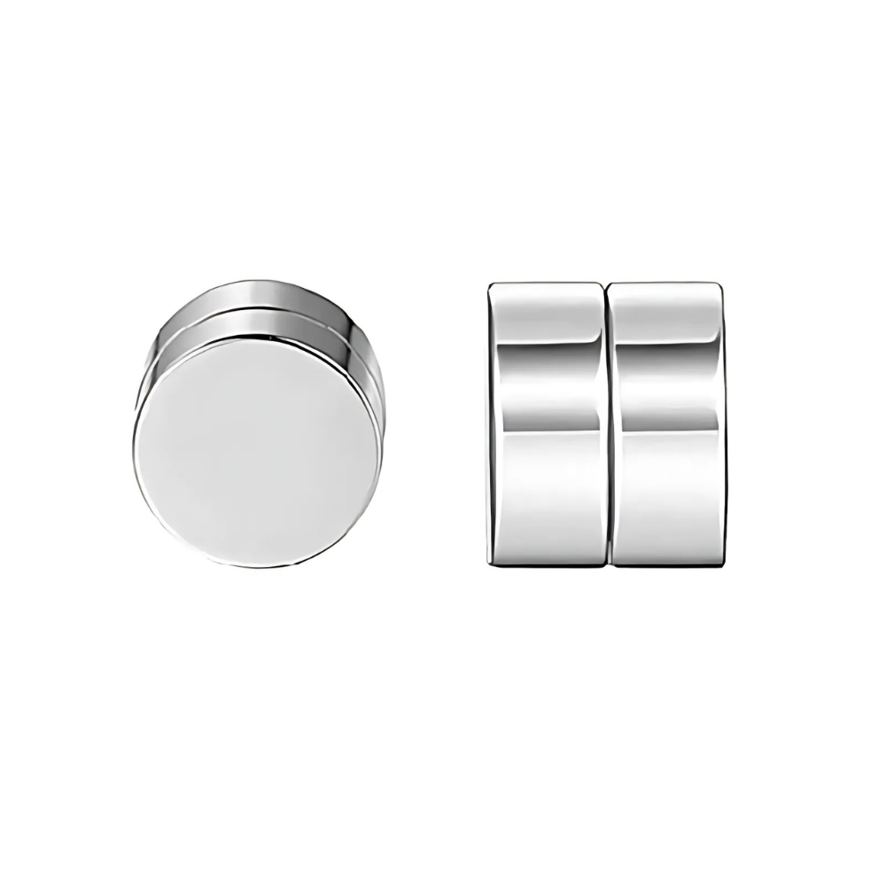 Lisslune | Premium Unisex Magnetic Crystal Design Stud Earrings