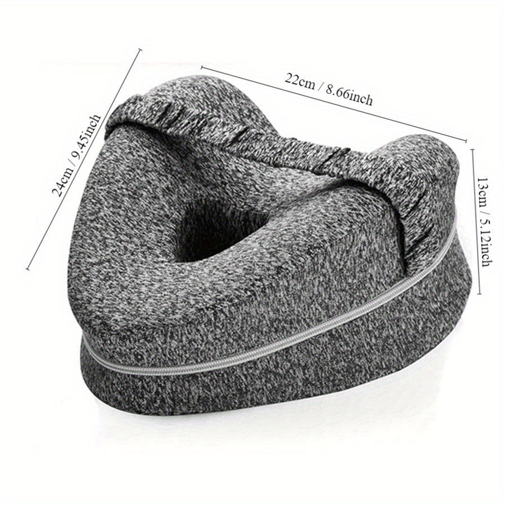 Lisslune | Knee Pillow Memory Foam for Side Sleepers