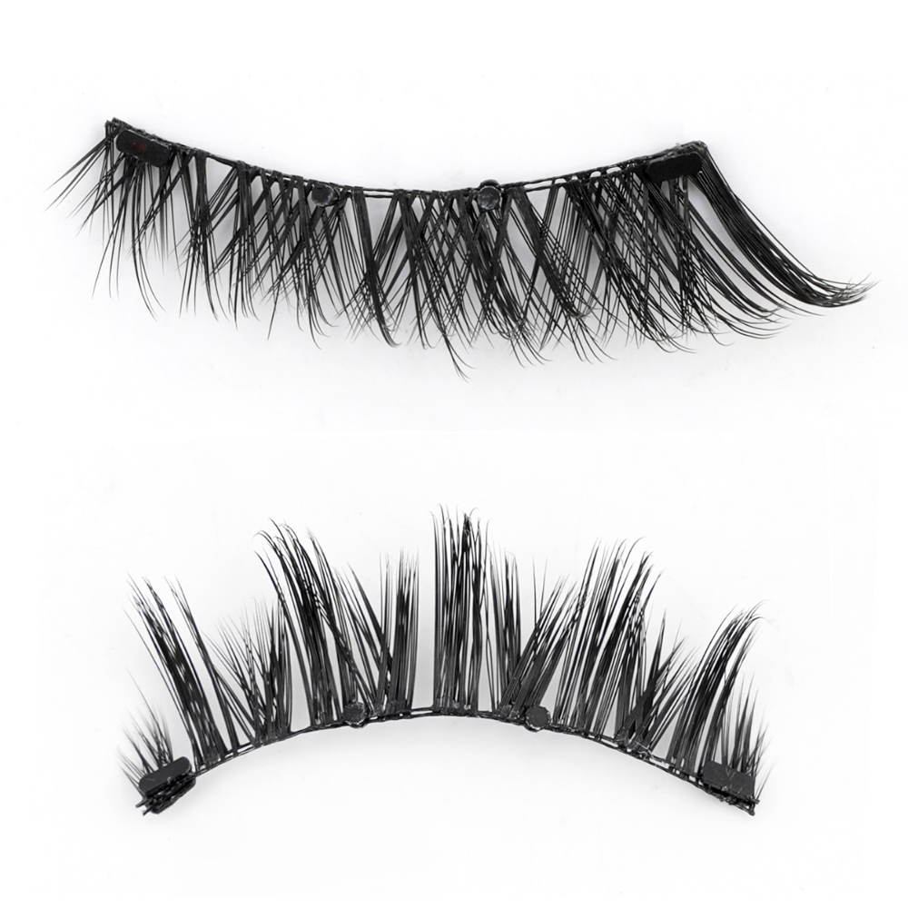 Lisslune | Reusable Magnetic Eyelash and Tweezers Set – No Glue Required