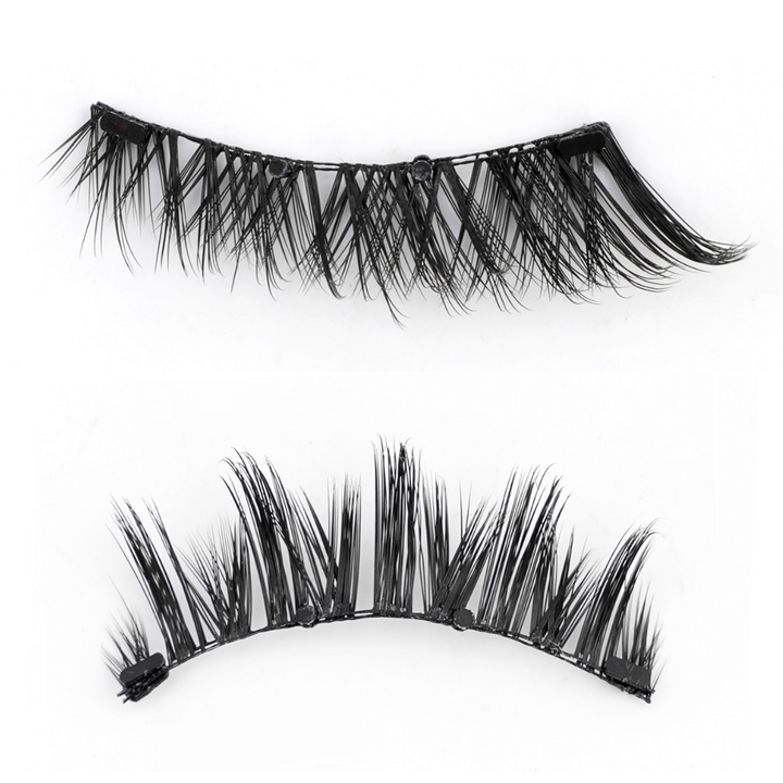 Lisslune | Reusable Magnetic Eyelash and Tweezers Set – No Glue Required