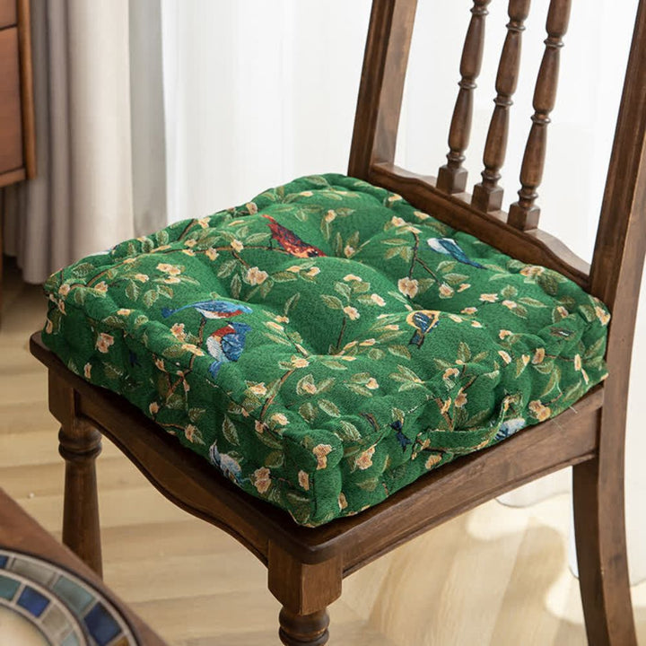 Lisslune | Whimsical Bird Leaf Cushion
