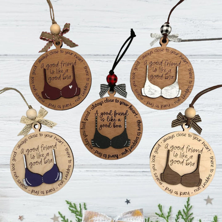 Lisslune | Funny Christmas Bra Ornament