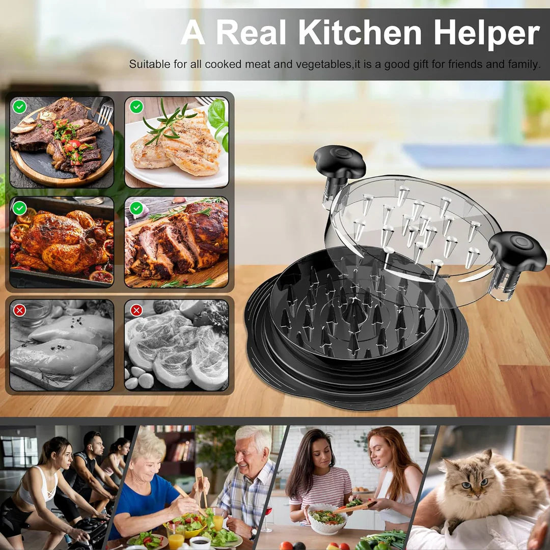 Lisslune | Ergonomic Chicken Chopper