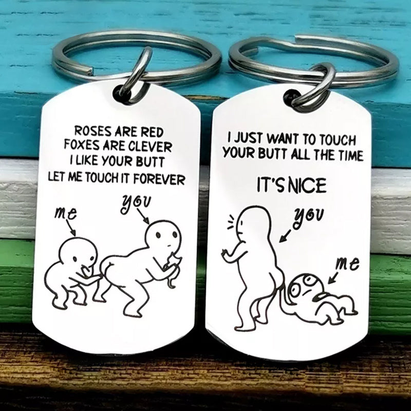 Lisslune | Valentine's Day Spoof Keychain