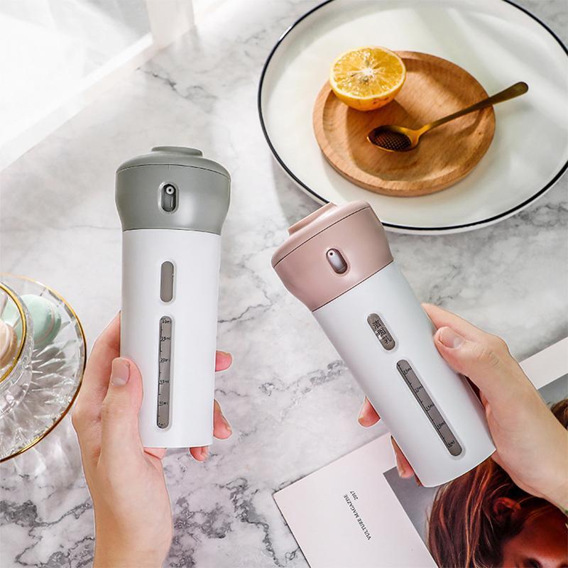 Lisslune | 4-in-1 Travel Dispenser for Lotion, Shampoo, Gel, etc.