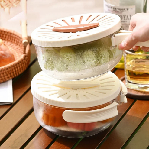 Lisslune | Cleava - 2-in-1 Drain Bowl for Easy Cleaning