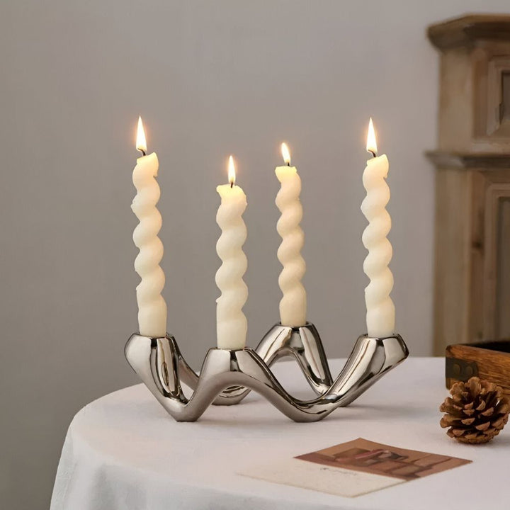 Lisslune | Cosmic Ripple Candle Holder