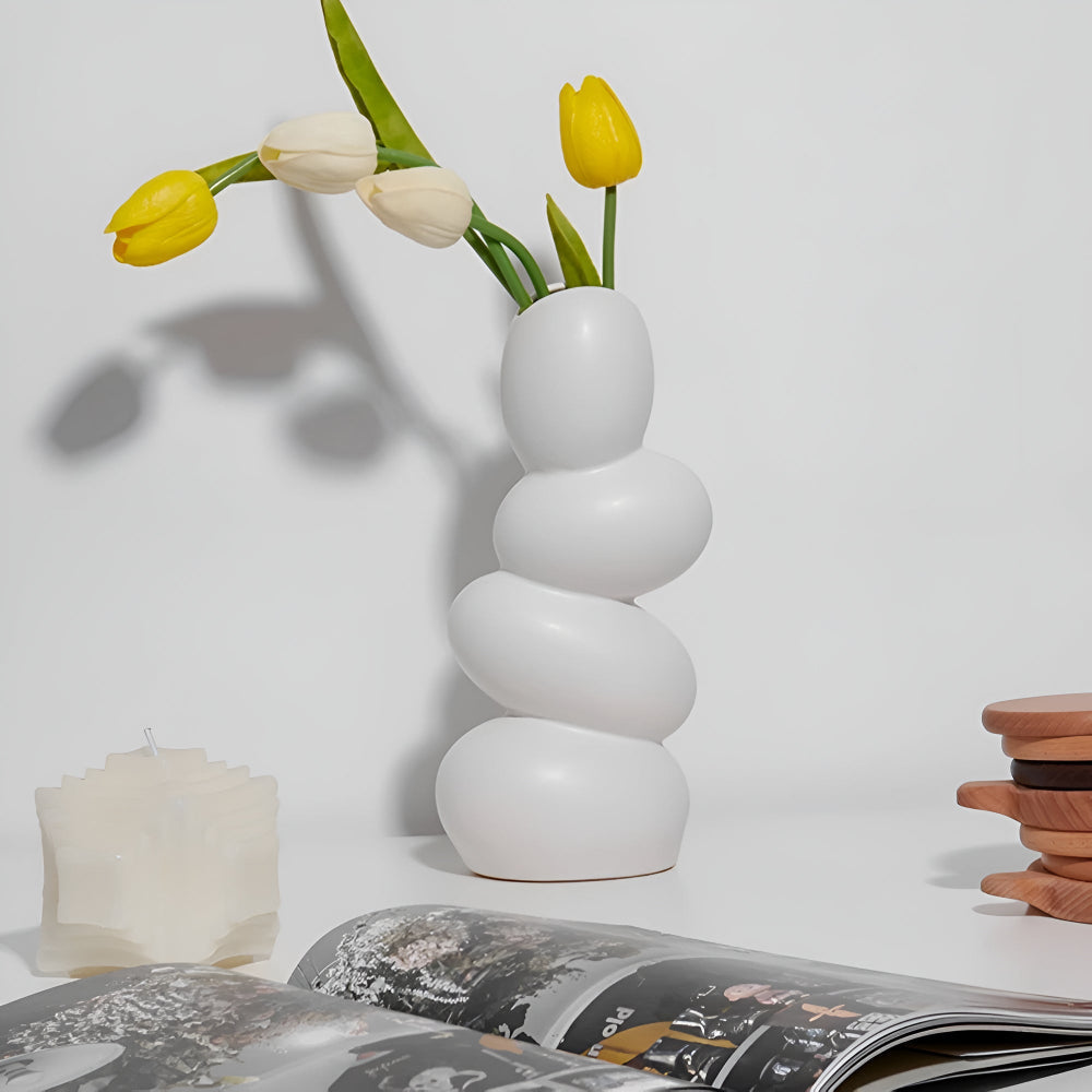 Lisslune | STRATA Sculptural Ceramic Vase