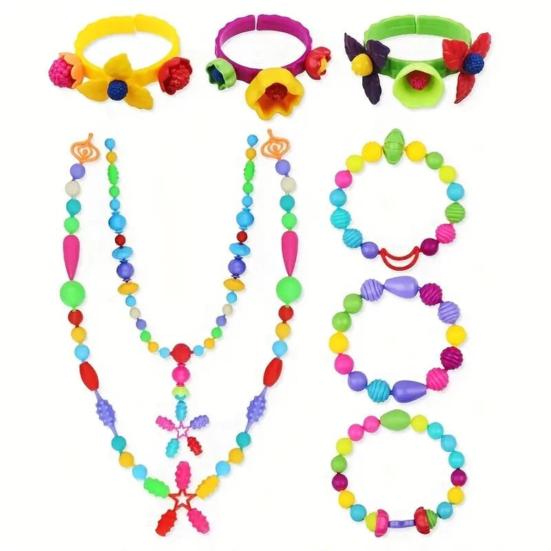 Lisslune | Pop beads for children's jewelry making