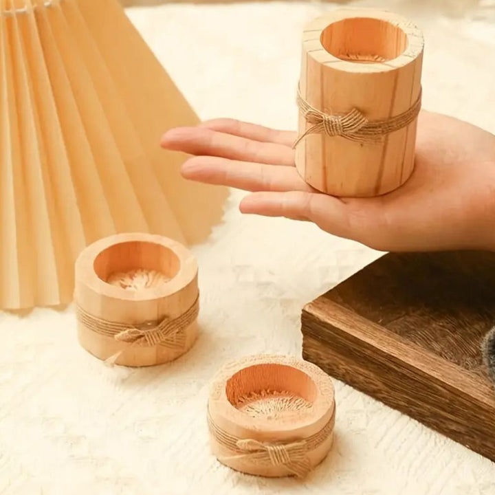 Lisslune | Bamboo Essence Candle Holders | 3 sets