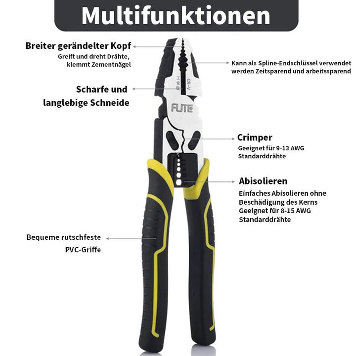 Lisslune | 4-in-1 Lineman Pliers