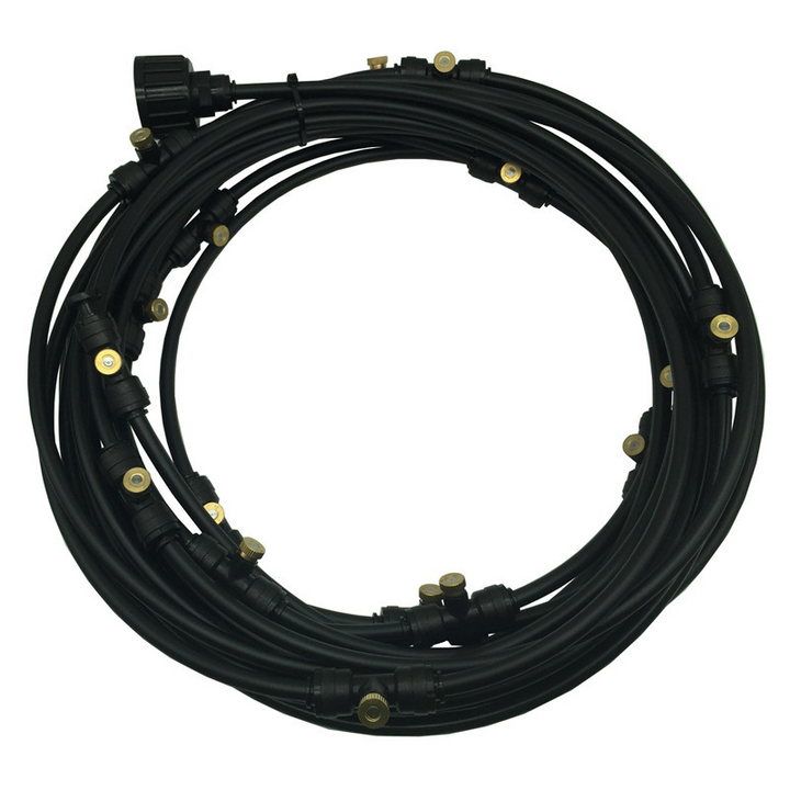 Lisslune | Spray irrigation system – Water hose with spray nozzles for refreshing cooling in the garden