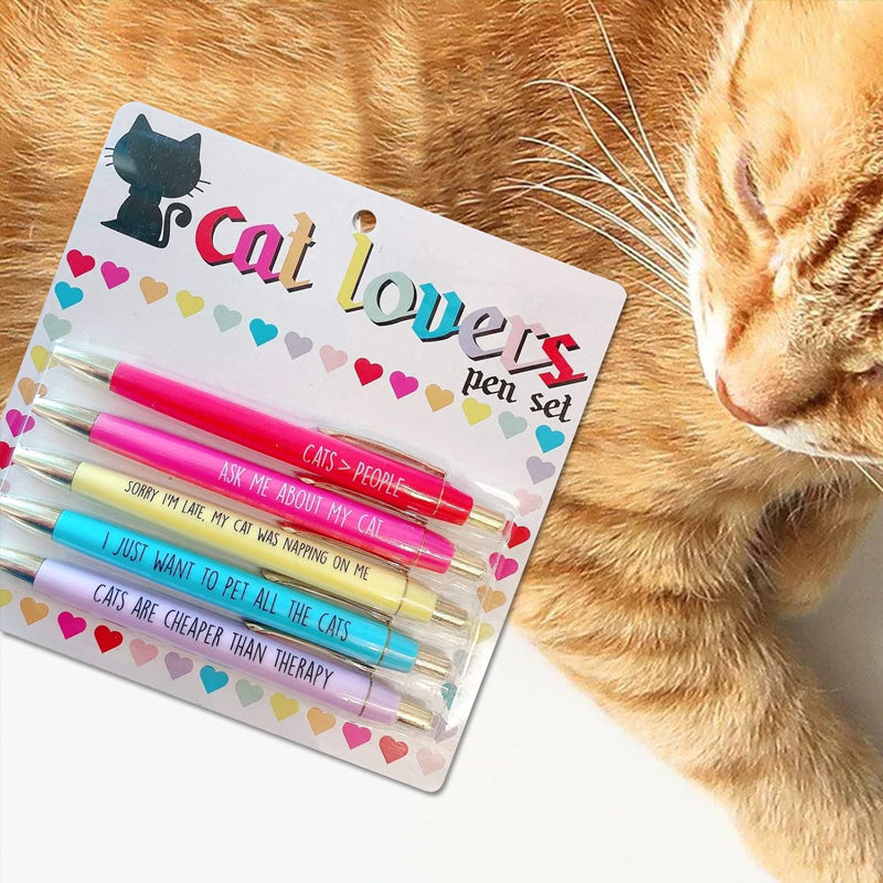 Lisslune | Funny Pens for Pet Owners (5 pieces)