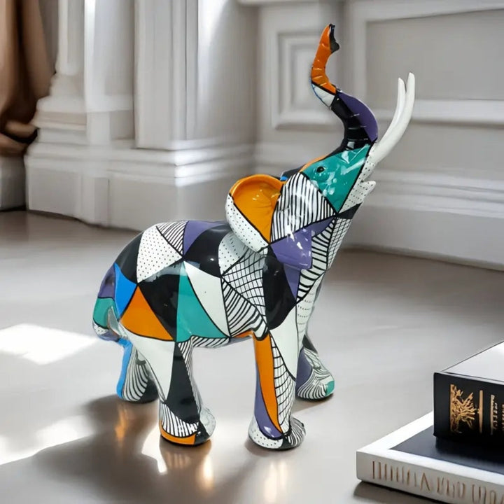Lisslune | Luxury Abstract Elephant Figurine
