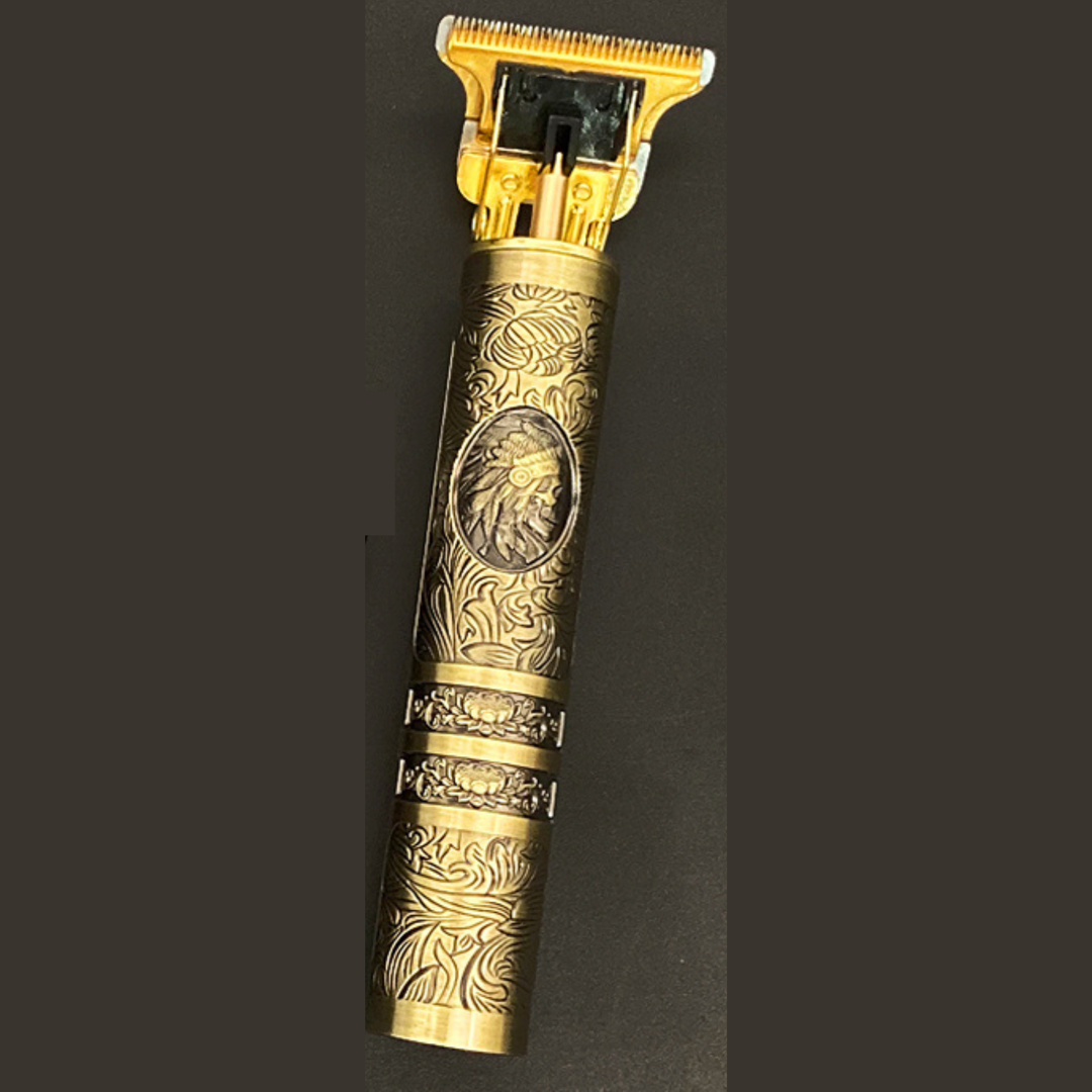 Lisslune | Skull Vintage Trimmer – Rechargeable Hair & Beard Groomer