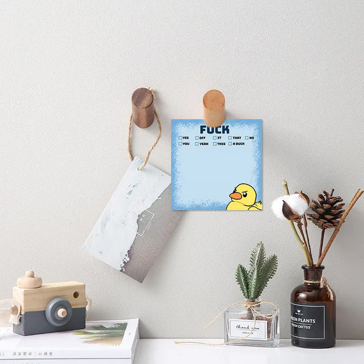 Lisslune | Funny, cheeky sticky notes with duck