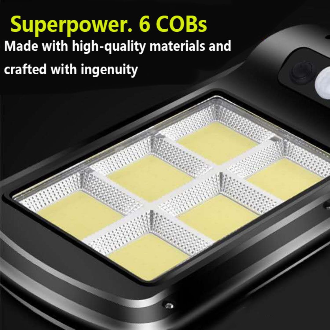 Lisslune | Solar Street Light with 4000 Lumens (Clearance Sale)