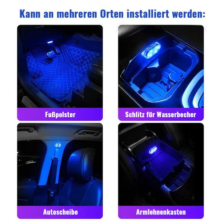 Lisslune | LED touch-sensitive decorative mood light for the car
