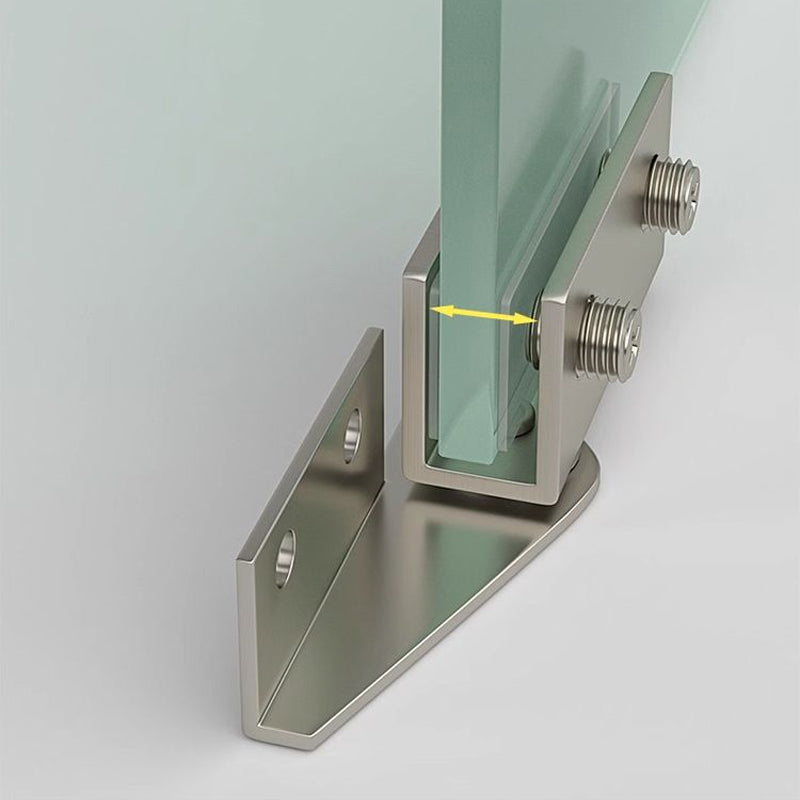Lisslune | L-shaped rotating glass hinge
