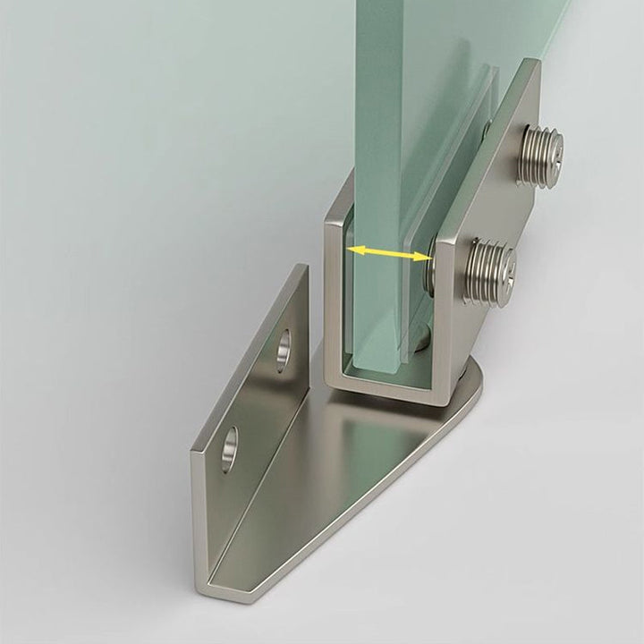 Lisslune | L-shaped rotating glass hinge