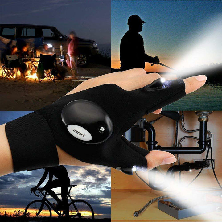 Lisslune | LED gloves with waterproof lights