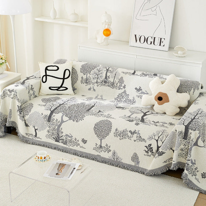 Lisslune | Eden Grove Chenille Sofa Cover